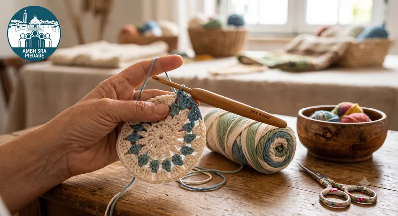 Tardes de Crochet e Partilha